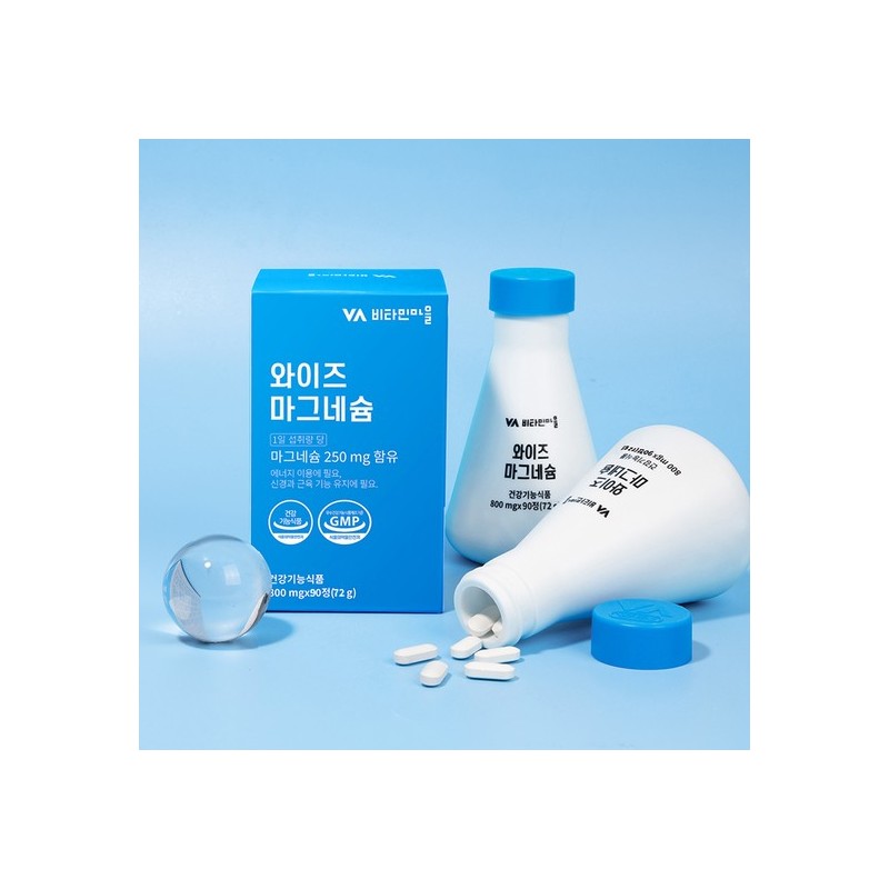 Vitamin Village Magnesium Large Size 1 Box (3-Month Supply) /