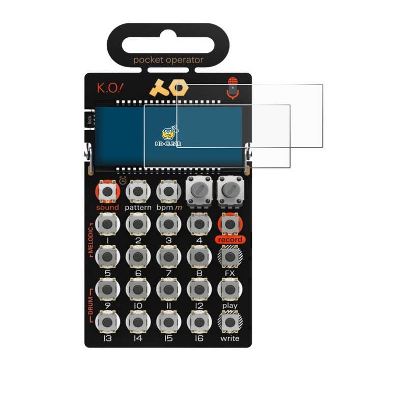 BROTECT Screen Protectors for Teenage Engineering PO-33 K.O! Ultra Clear