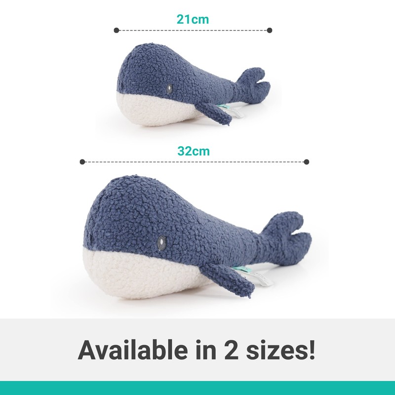 Rosewood Tufflove Whale Medium, Tough Dog Toy, For to Large