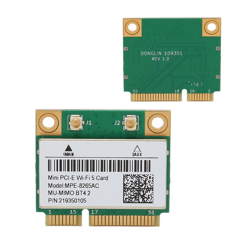 MINI PCIE 1200M WiFi Adapter 8265AC 2.4GHz 5GHz Dual Band