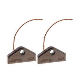 Pairs of Tumble Dryer Carbon Motor Brushes 30x16x4mm Compatible with Miele 5153702 4490382 6597490 5007 Copper-containing