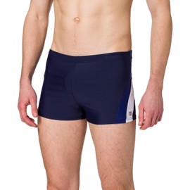 Schiesser Mens Fitted Leg Swim Trunks, darkblue