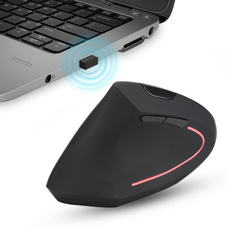 2.4G Rechargeable Left Hand Vertical Ergonomic Mouse Innovative Wireless with