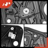 A-Premium Front Left Driver Side Electric Power Window Regulator Without
