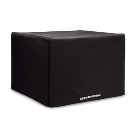 DigitalDeckCovers Printer Dust Cover for HP OfficeJet Pro 8610 / 8615 / 8620 / 8625 Printers [Antistatic, Water Resistant, Heavy Duty Black Fabric]