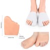 DeaHea 2 Pair Bunion Corrector Silicone Socks All-Day Gel Cushion