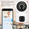 Indoor Security Camera 2160x1920 Dual Lens 2 Way Talk Night