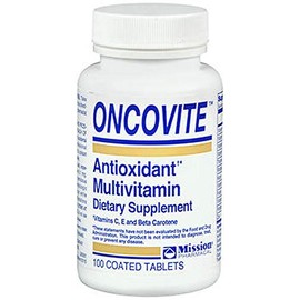 Oncovite Antioxidant Multivitamin Coated Tablets - 100 ct, Pack of 3