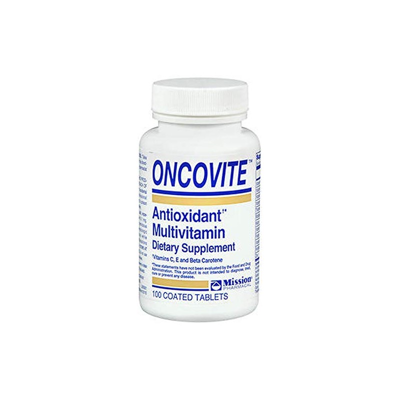 Oncovite Antioxidant Multivitamin Coated Tablets - 100 ct, Pack of