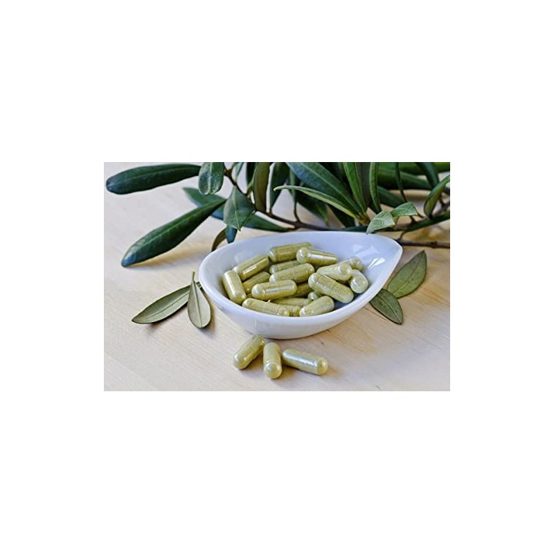 Olive Leaf Capsules 750mg High Strength Supplement Oleuropein 30