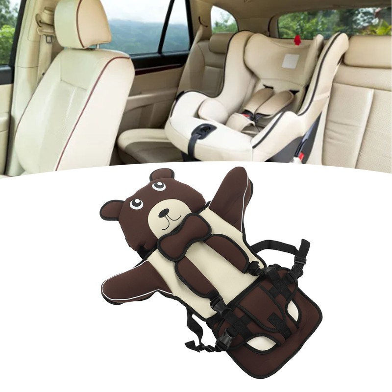 Child Highback Safety Seat Adjustable Straps Machine Washable 5 Point