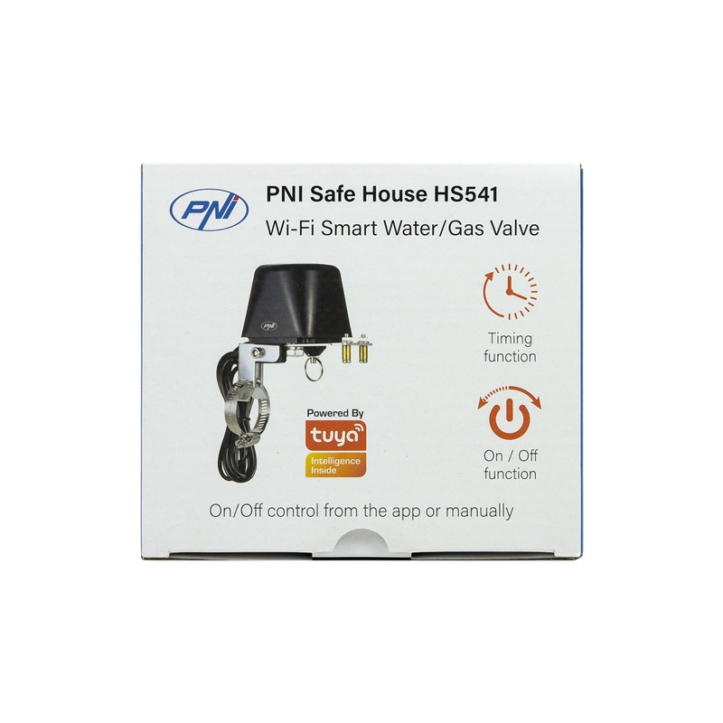 PNI PNI-HS541 Safe House HS541 Smart Valve with Wi-Fi, for