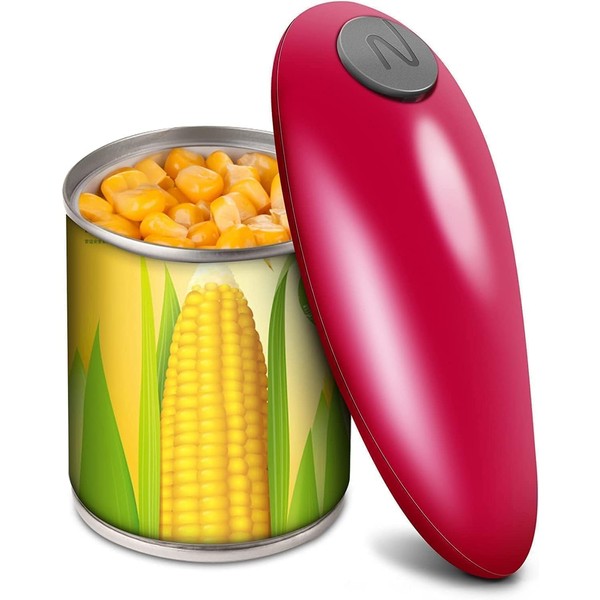 One Touch Battery Operated Electric Can Opener Fits All Size