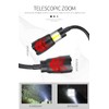 LED Rechargeable Work Light, 1000 lumens with Gooseneck, Flashlight with