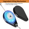 WROSWT Upgraded Retractable Plant Hanger,Plant Pulleys for Hanging Plants,Easy to
