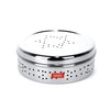 Sumeet Stainless Steel Hole Puri Dabbas/Flat Canisters/Sprout Maker with Air