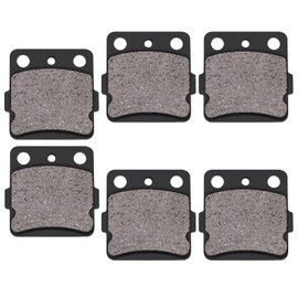 OuYi Front and Rear Brake Pads Compatible with Yamaha YFM Raptor 350 660 660R 2001-2011 / TRX400X 2009-2014 / TRX400EX Sportrax 400 2001-2008 / TRX400 EX Fourtrax 1999 2000