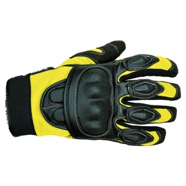 Nerve Sporty Handschuhe, Schwarz/Gelb, 11