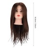 wig head with hair hairdressing training dummy man,Hairdressing Training Styling