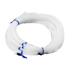 0.5mm Clear Beading Thread, Clear Nylon Thread, Non Stretch Nylon String, Transparent Sewing Thread for DIY Crafts Beading, 10 Bundles