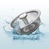 sourcing map 2Pcs Kitchen Sink Drain, Stainless Steel Kitchen Sink
