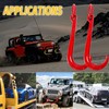 SENKEYFE 15 Inch J Hook Towing-G70 Heavy Duty Towing J