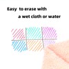 TWOHANDS Wet Erase Markers Ultra Fine Tip,0.7mm,Low Odor,Extra Fine Point,Black,Whiteboard