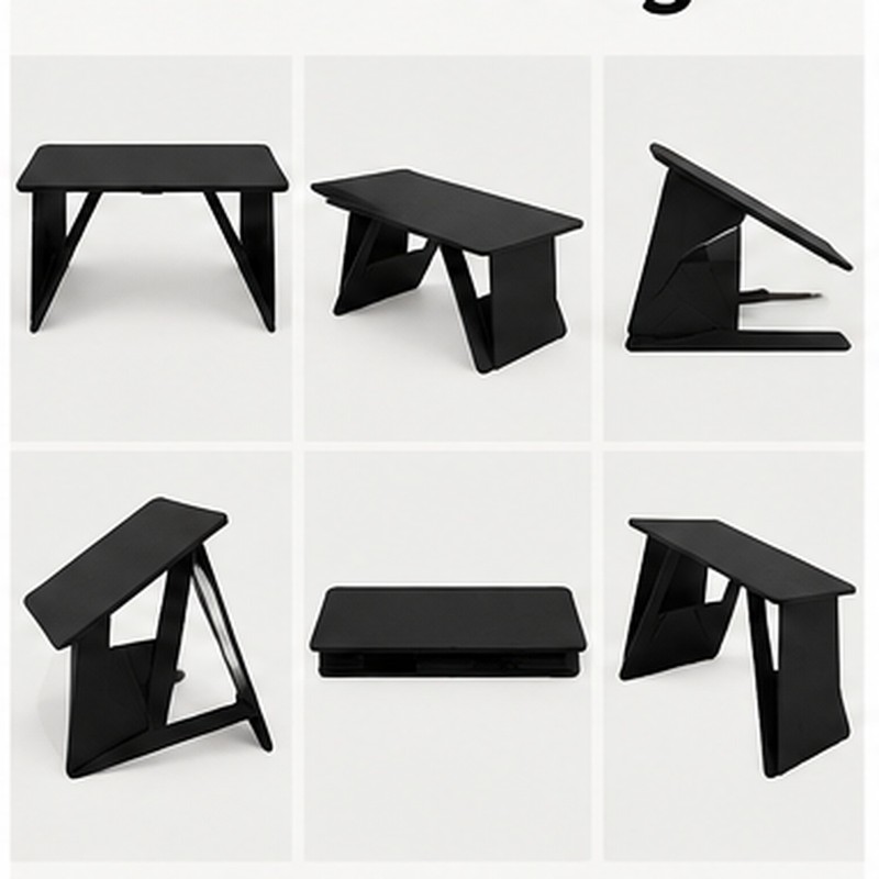 Foldable Laptop Stand for Desk Support – 6-in-1 ABS Plastic