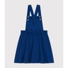 Petit Bateau Girls Sleeveless Jumpsuit Dress, Incognito