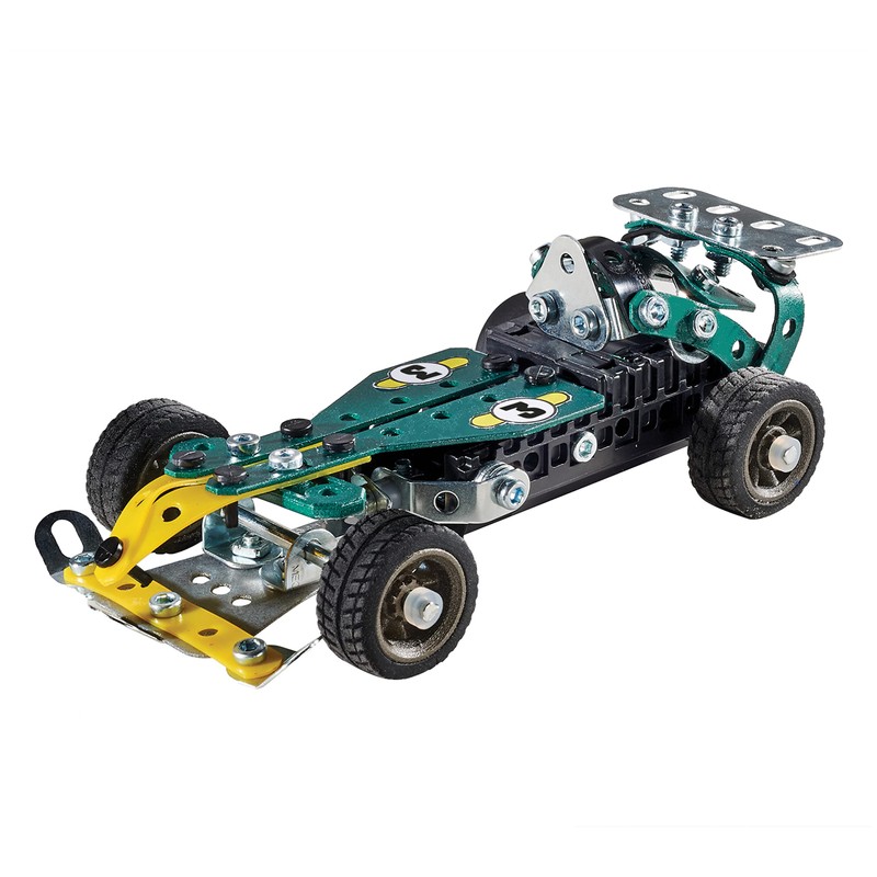 MECCANO Erector, 5 in 1 Roadster Pull Back Car Building