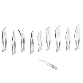 Swann-Morton Carbon Steel Blade, N. 11, Sterile (Pack of 100)