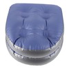 Baluue Shower Seat Pad Inflatable Bathtub Cushion Portable Bath Seat