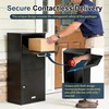 Parcel Delivery Box for Outside, Extra Large Wall Mounted Package