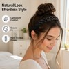 Hair Accessories Set - Braided Headband - Satin Hair Ties