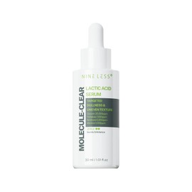 NINELESS-Molecule-Clear 5% Lactic Acid Serum 30ml | Suero Exfoliante Facial Diario | Renueva Textura, Ilumina la Piel y Reduce Imperfecciones | Fórmula Coreana Avanzada