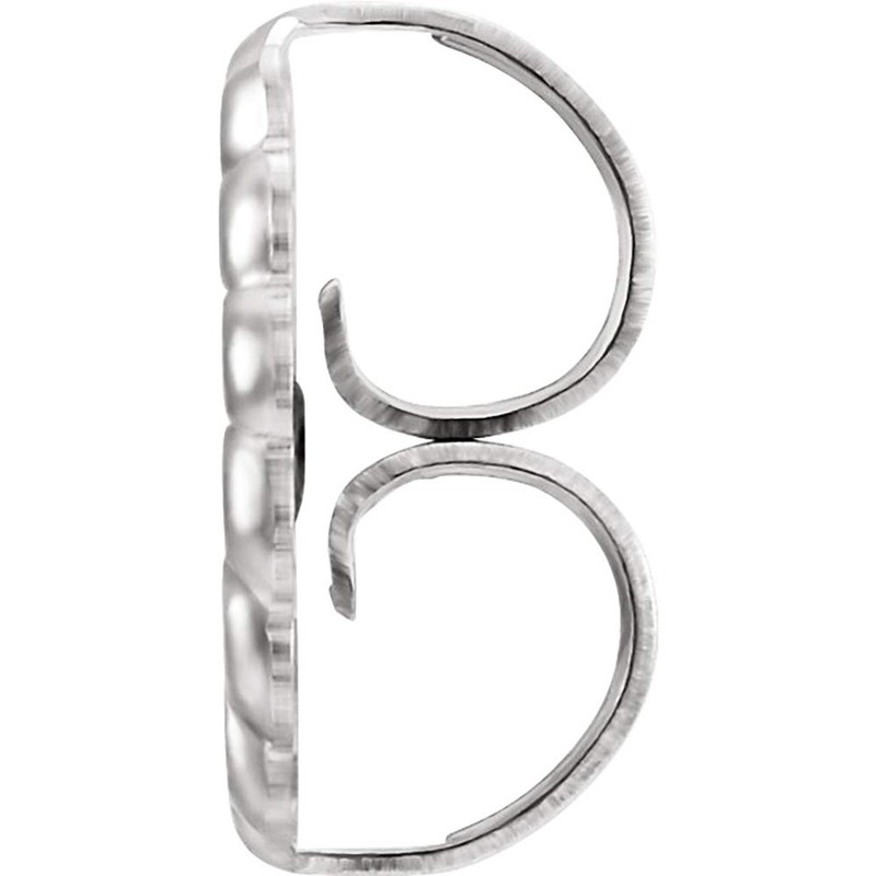 Sterling Silver Jumbo Extra Large 9.4mm Friction Butterfly Push Back