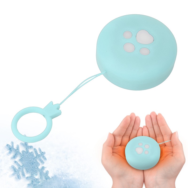 Electric Hand Warmer Men Women Cute Cat Paw Pattern Winter