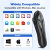 Presentation Clicker PowerPoint Wireless Presenter Remote: USB Type C Rechargeable