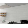 COLAMO Luxury 10 Sheet Peel and Stick Backsplash,12”x12”Pure White Subway