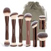 MAANGE 7pcs Makeup Brush Set Double Sided Kabuki Makeup Brushes