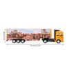Container Truck Toy Alloy Simulation Mini Child Vehicle Model for