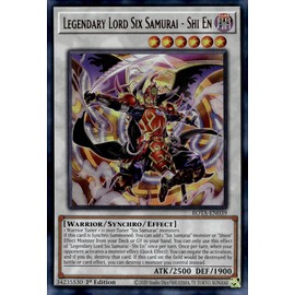 Legendary Lord Six Samurai - Shi En - ROTA-EN039 - Ultra Rare - 1st Edition