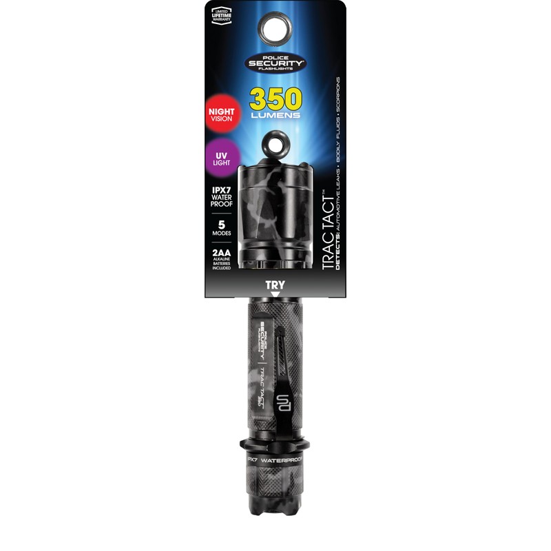 Police Security Trac Tact 2AA Camouflage | 350 Lumens |