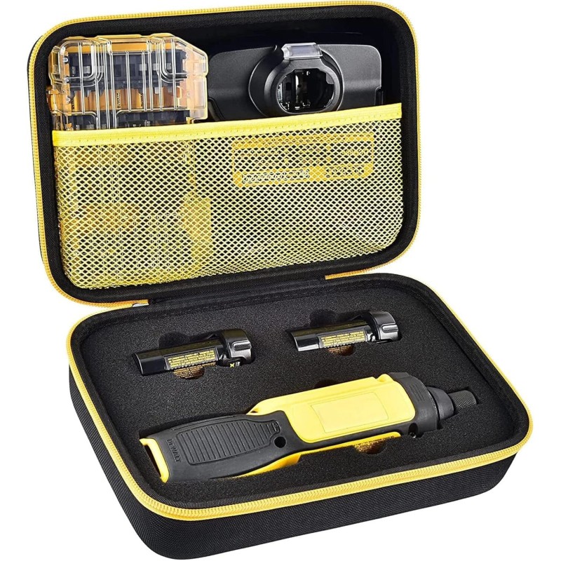 CASE DEWALT 8V MAX Cordless Screwdriver Kit Gyroscopic Storage Holder