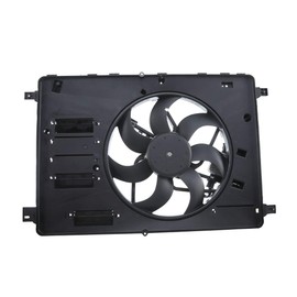 A-Premium Engine Radiator Cooling Fan Assembly Compatible with Volvo S60 2012-2017, S60 Cross Country 2016-2017, S80 2011-2016, V60 Cross Country 2015-2017, XC60, XC70, Replace# 31368867, 30792866