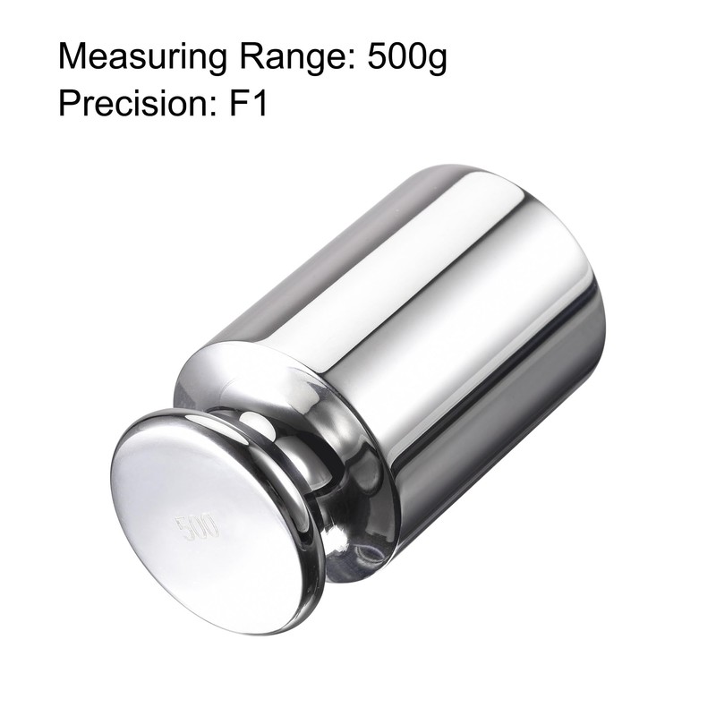 sourcing map Gram Calibration Weighted 500g F1 Precision Stainless Steel