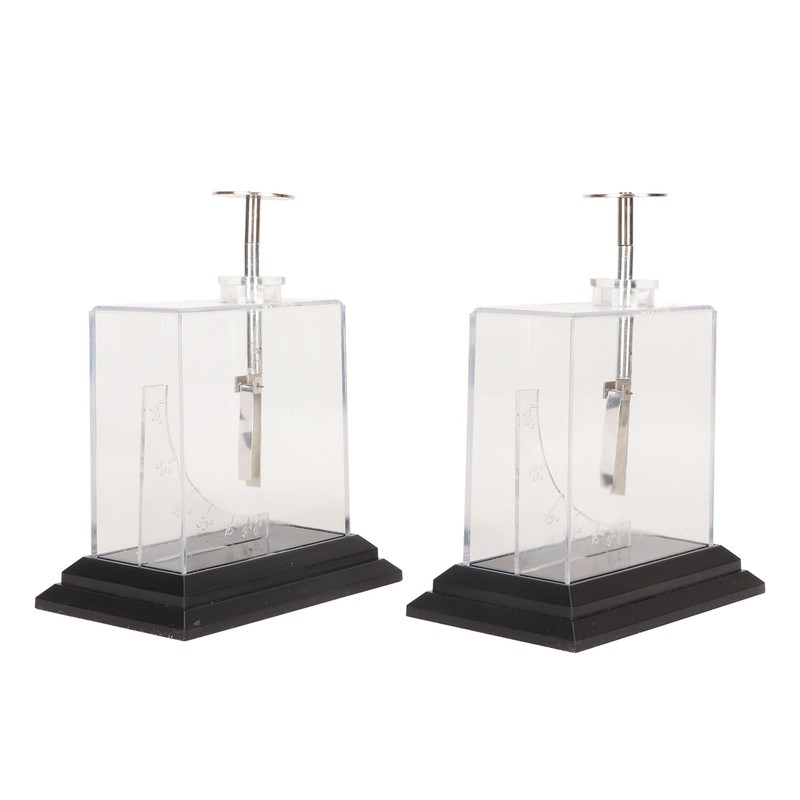 Foil Electroscope Compact Structure High Sensitity Precise Scale Physics Electrometer