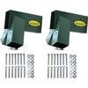 Eastern Jungle Gym Swing Set Bracket Kit with 2 Easy