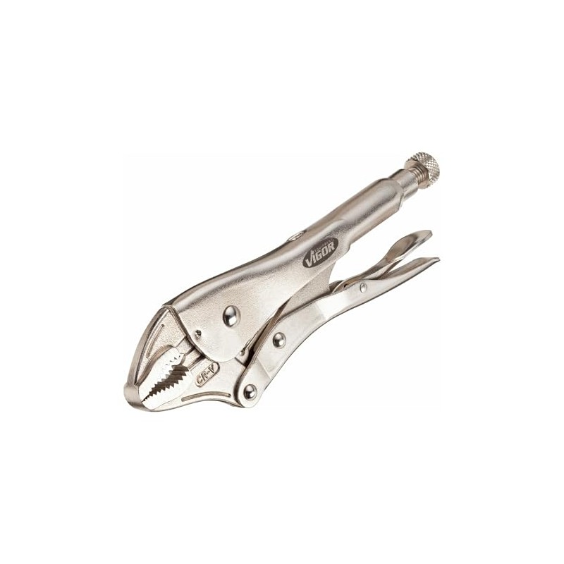 VIGOR V1804 Universal Grip Pliers, Small, Multi-Colour