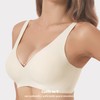 BIMOZY Brasier Cómodo Sin Bucles,Tirantes Ajustables,Sujetador de Mujer Suave Forrado
